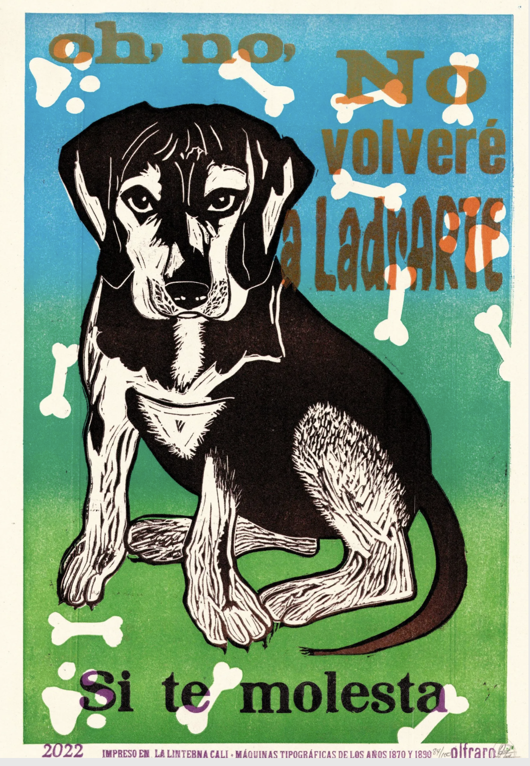 I Won't Bark At You Again, If It Bothers You - Signed